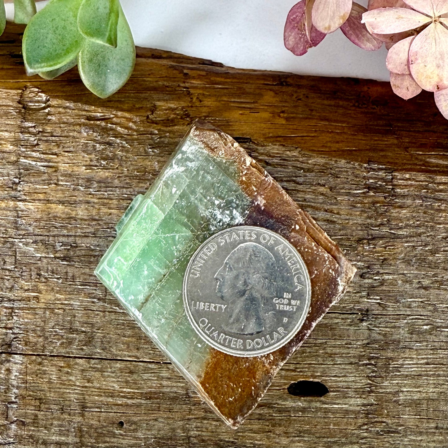 Calcite // Green // Chunk
