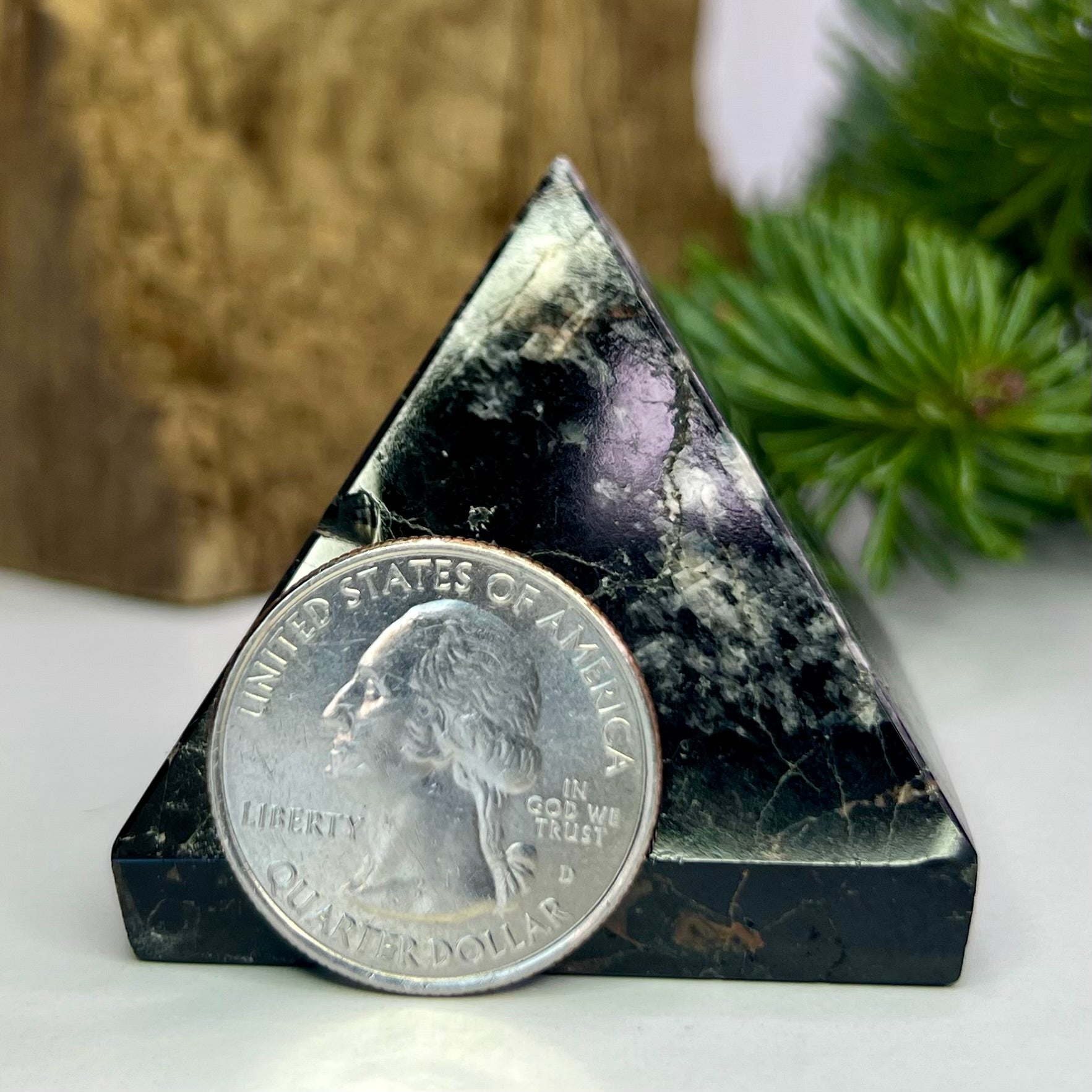 Tourmaline // Black // Pyramid - SolRising The Rock Shop