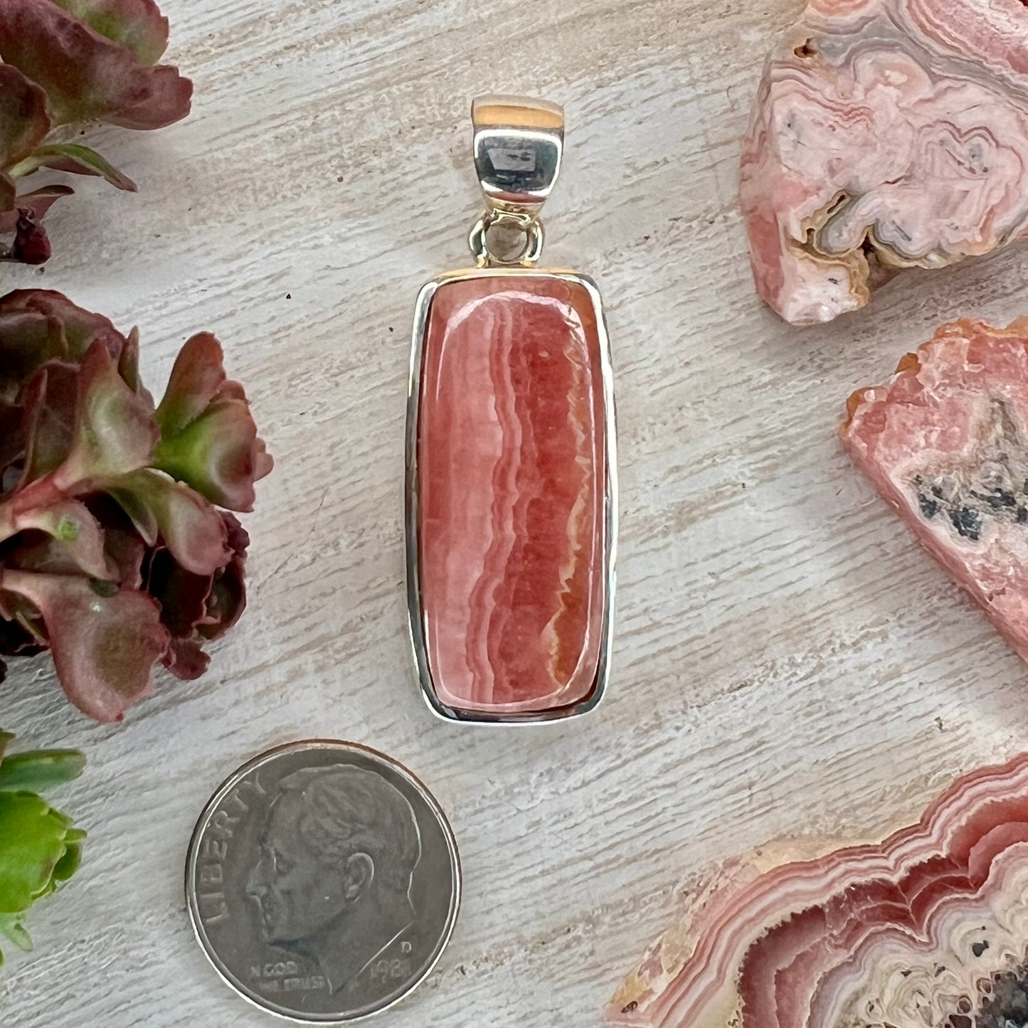 Rhodocrosite // Pendant