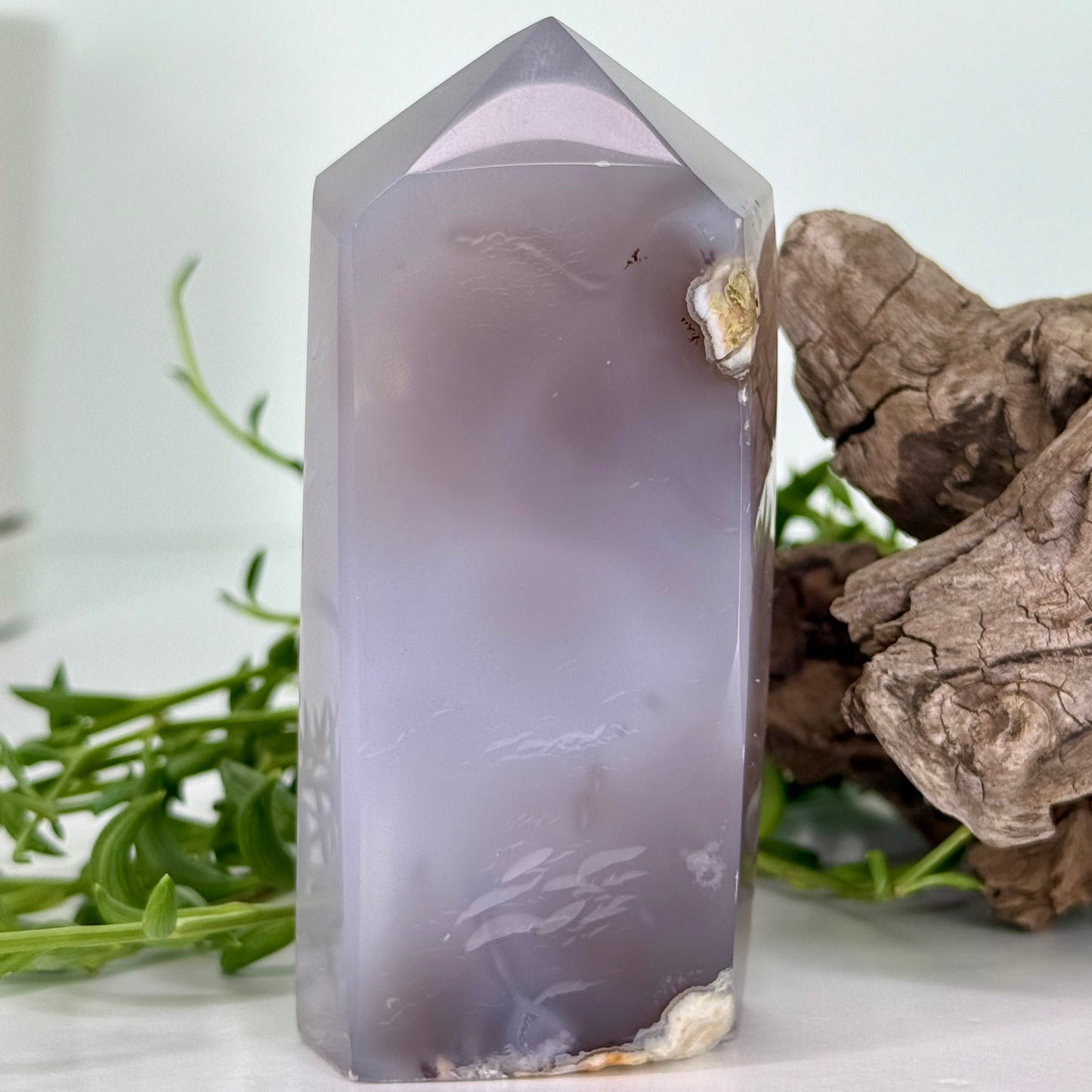 Agate // Tower w/ Druzy