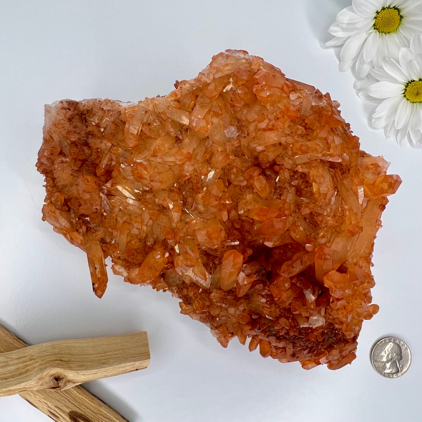 Quartz // Tangerine // Cluster