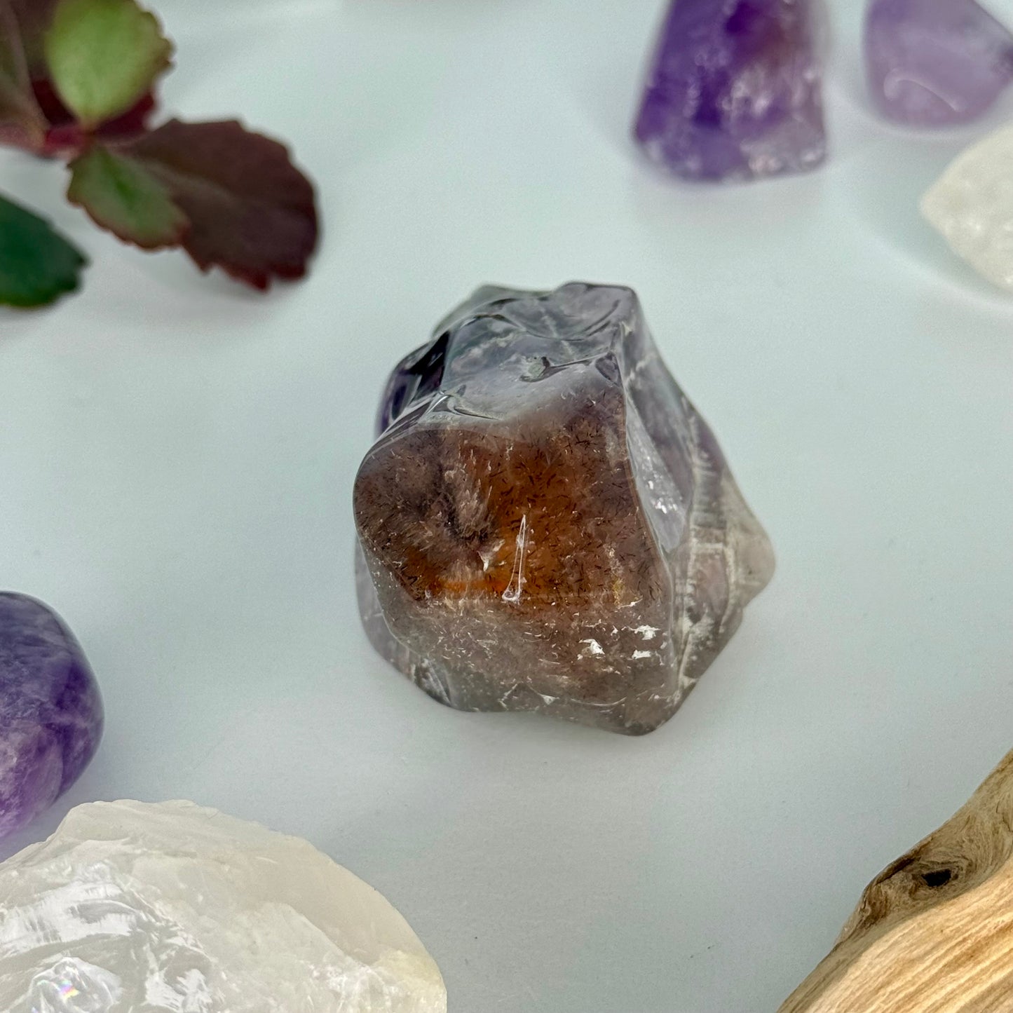 Red Cap // Amethyst // Polished // Points