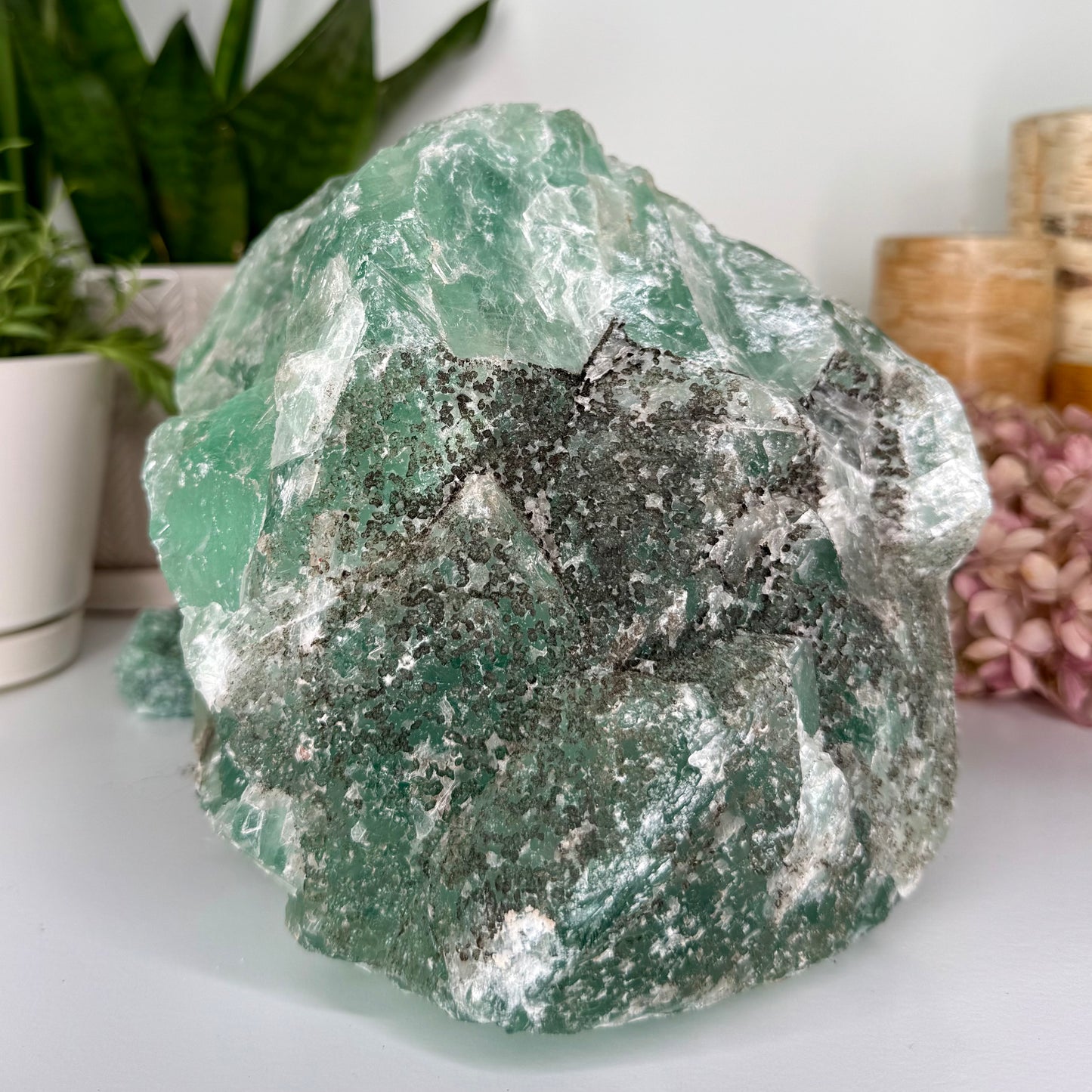Fluorite // Green // Natural Finish