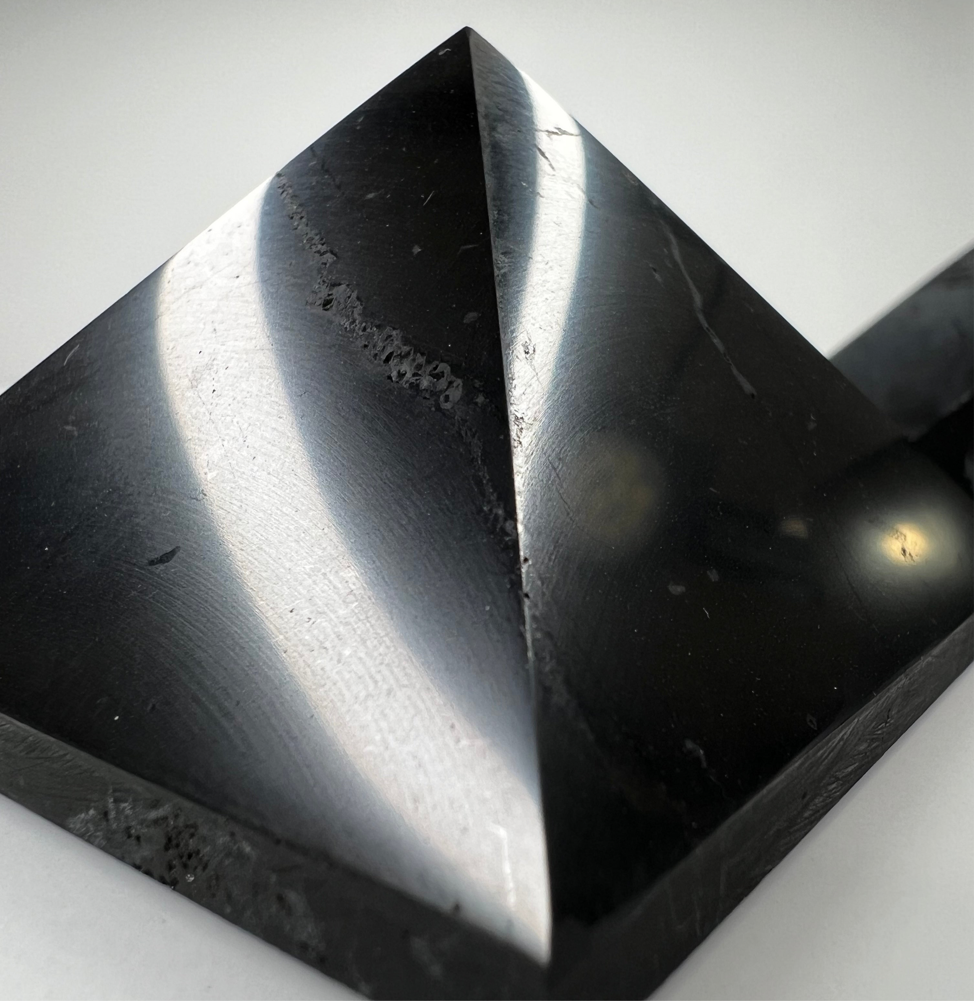 Shungite // Pyramids - SolRising The Rock Shop