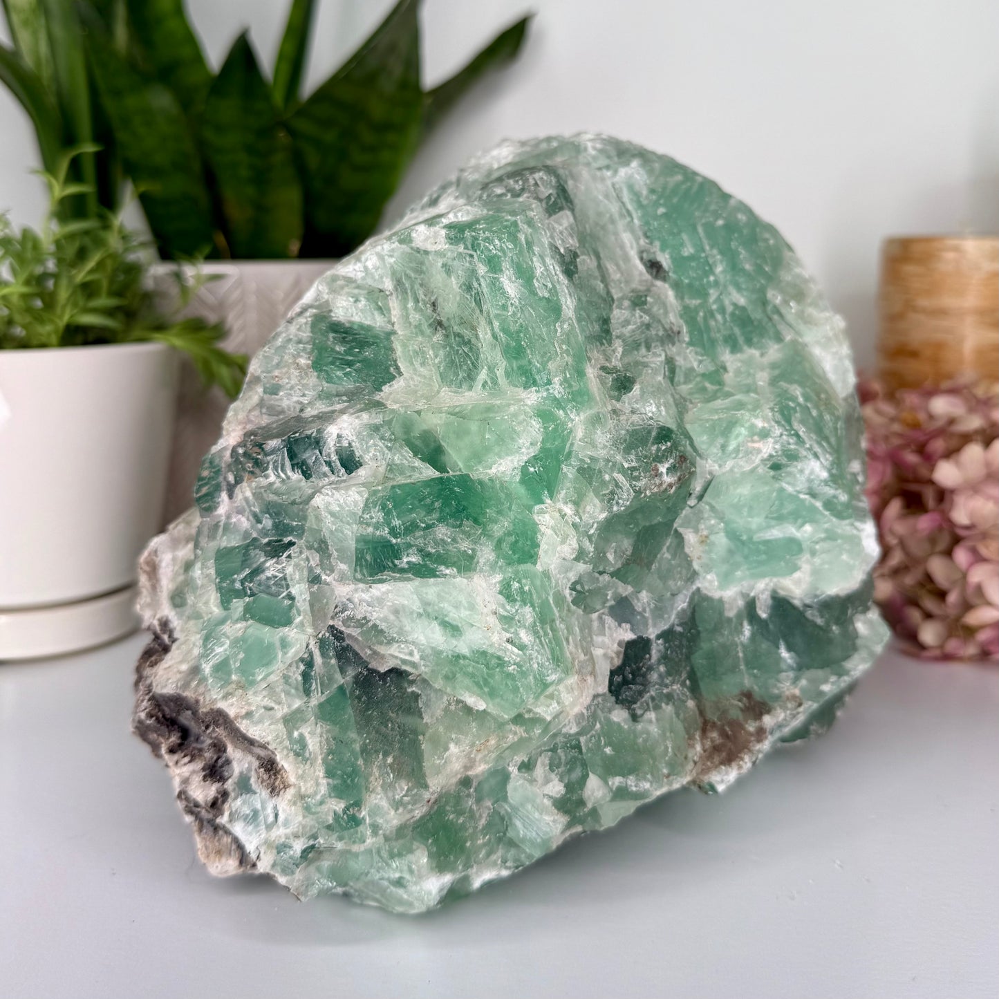 Fluorite // Green // Natural Finish