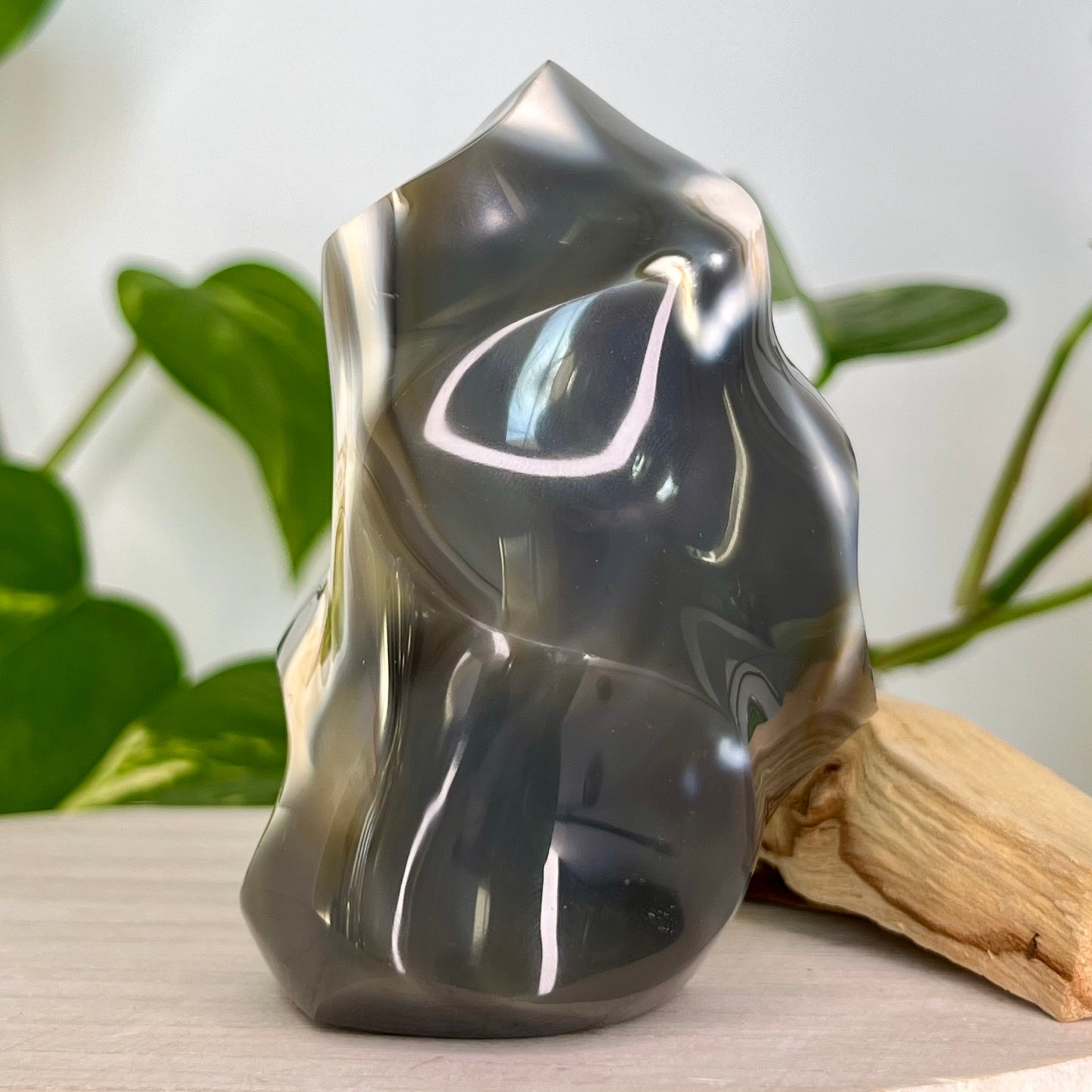 Agate // Blue // Orca // Free Form