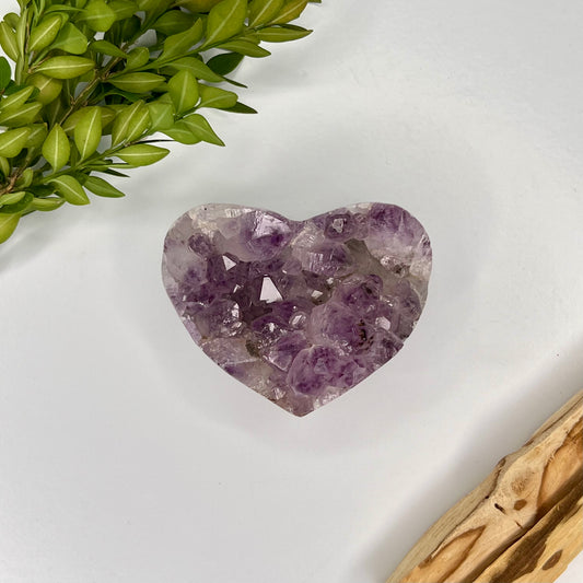 Amethyst // Cluster // Heart