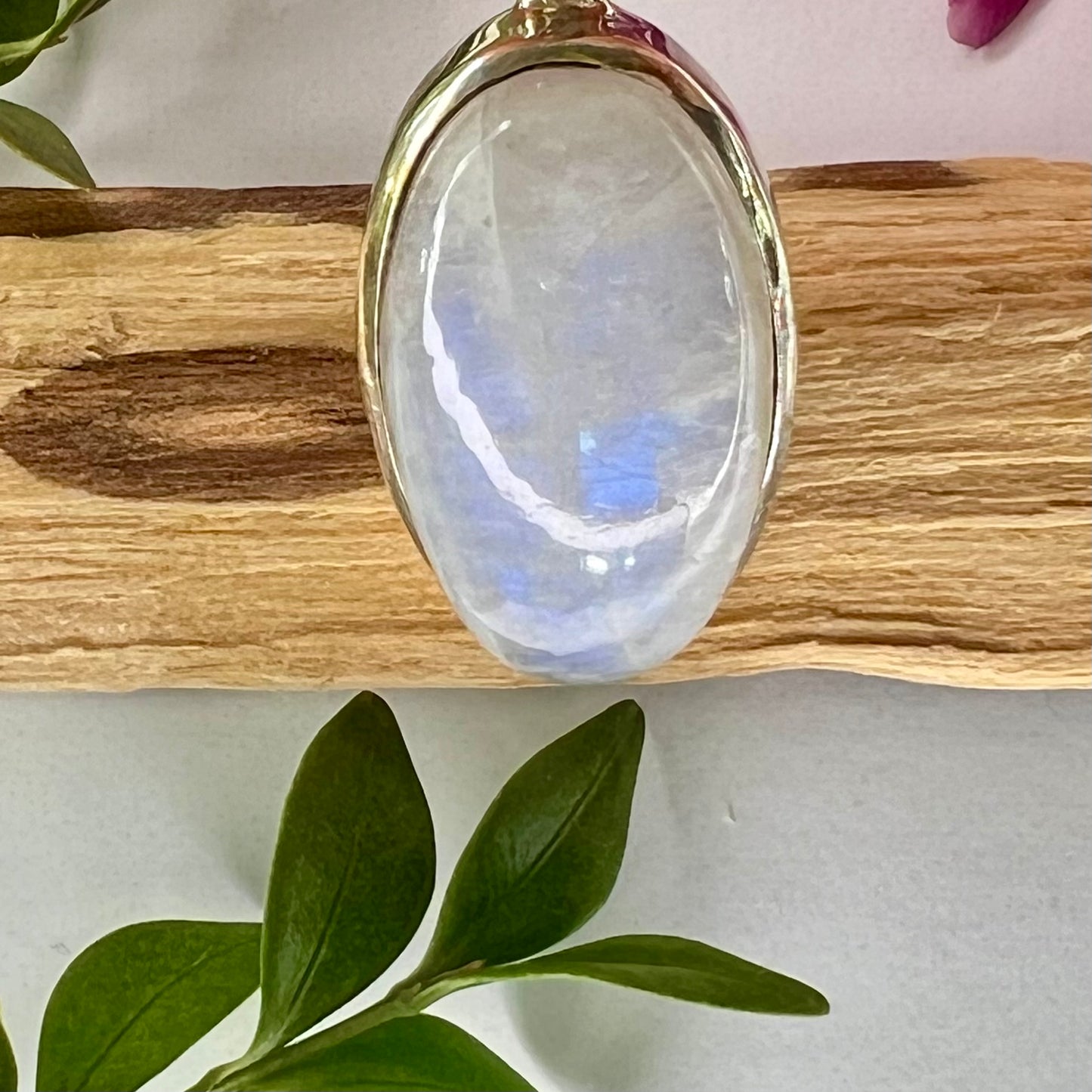 Moonstone // Rainbow // Pendant