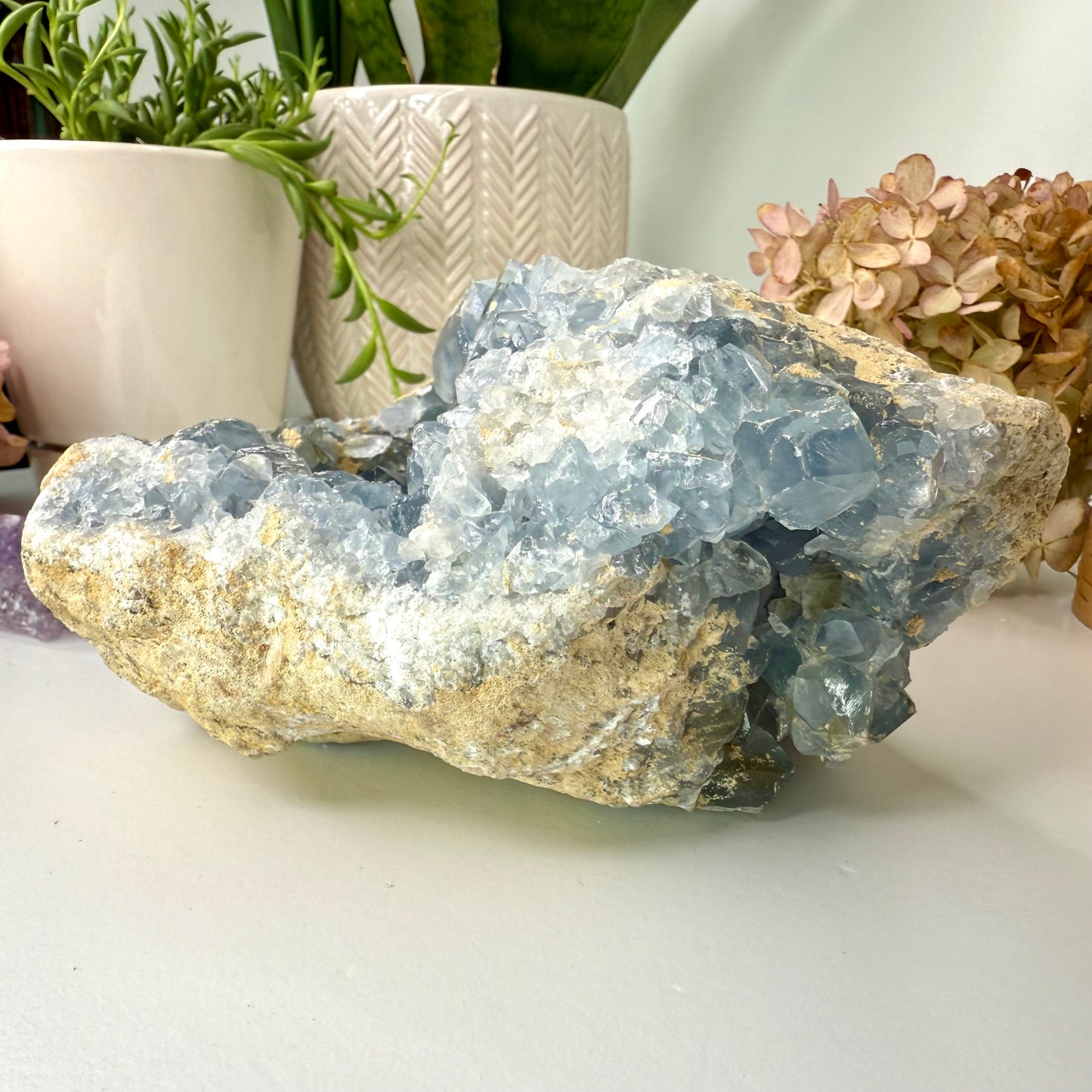 Celestite // Cluster