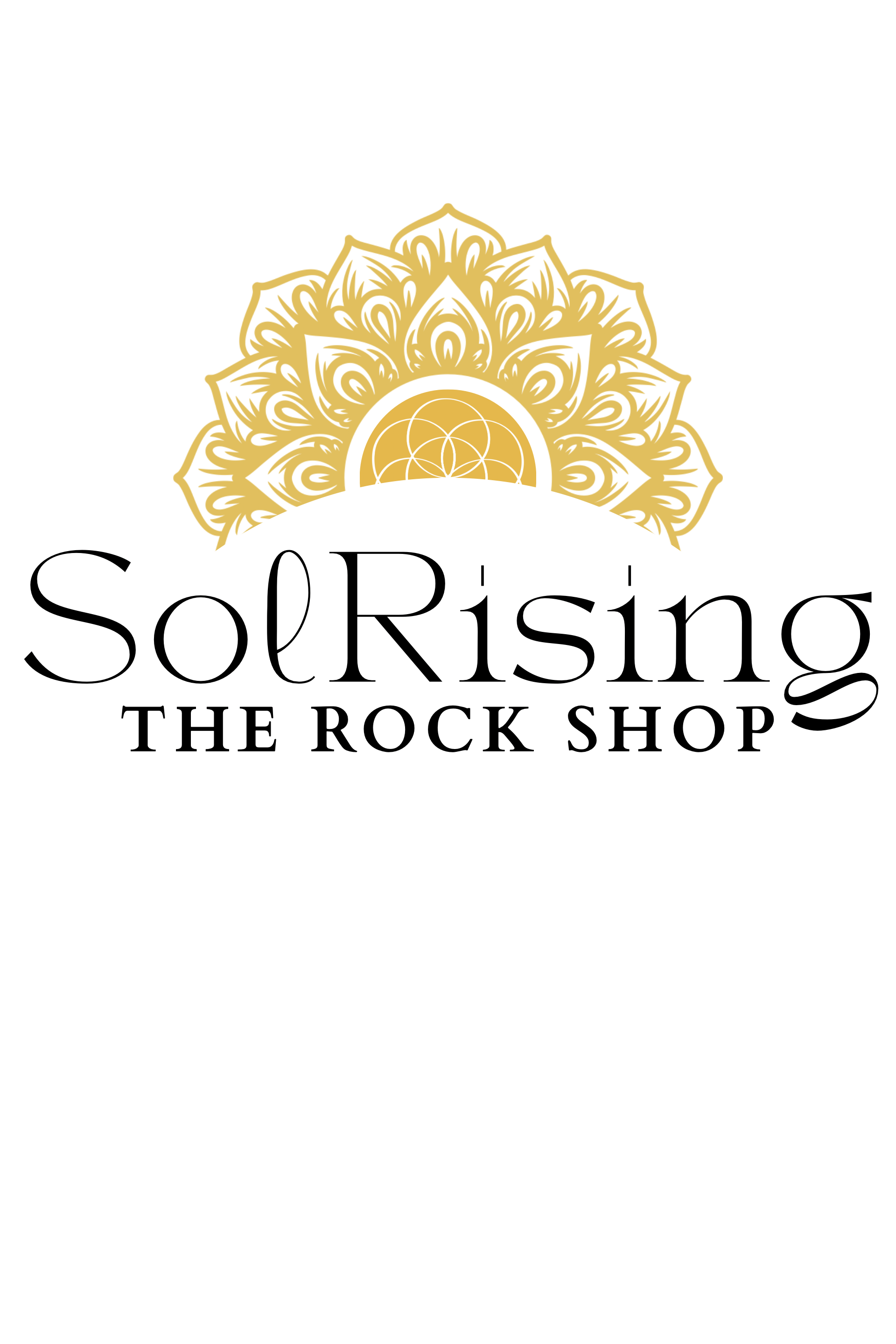SolRising The Rock Shop logo