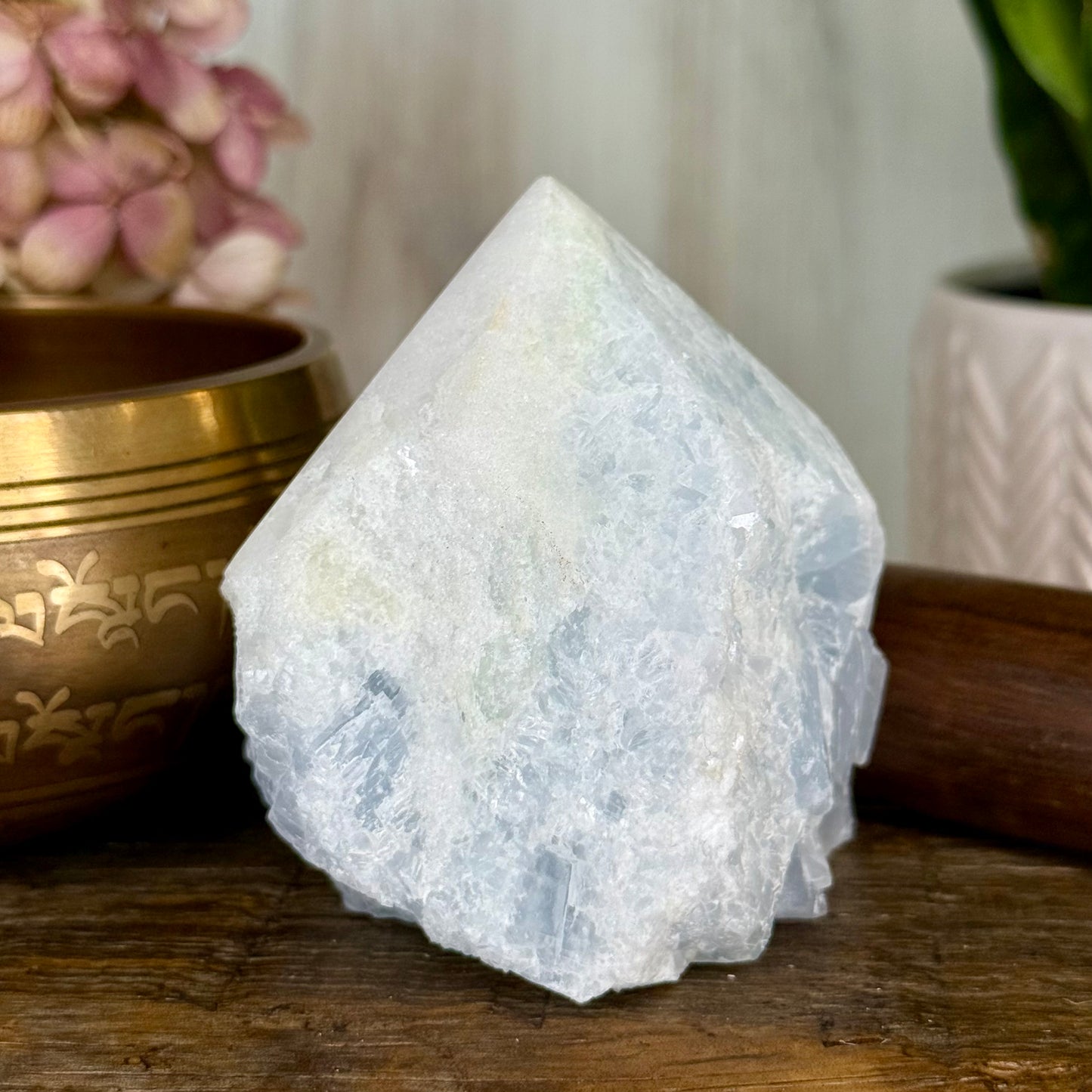 Calcite // Blue // Free Form Point