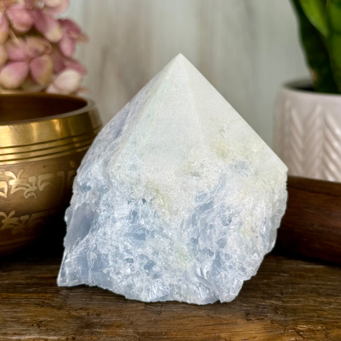 Calcite // Blue // Free Form Point