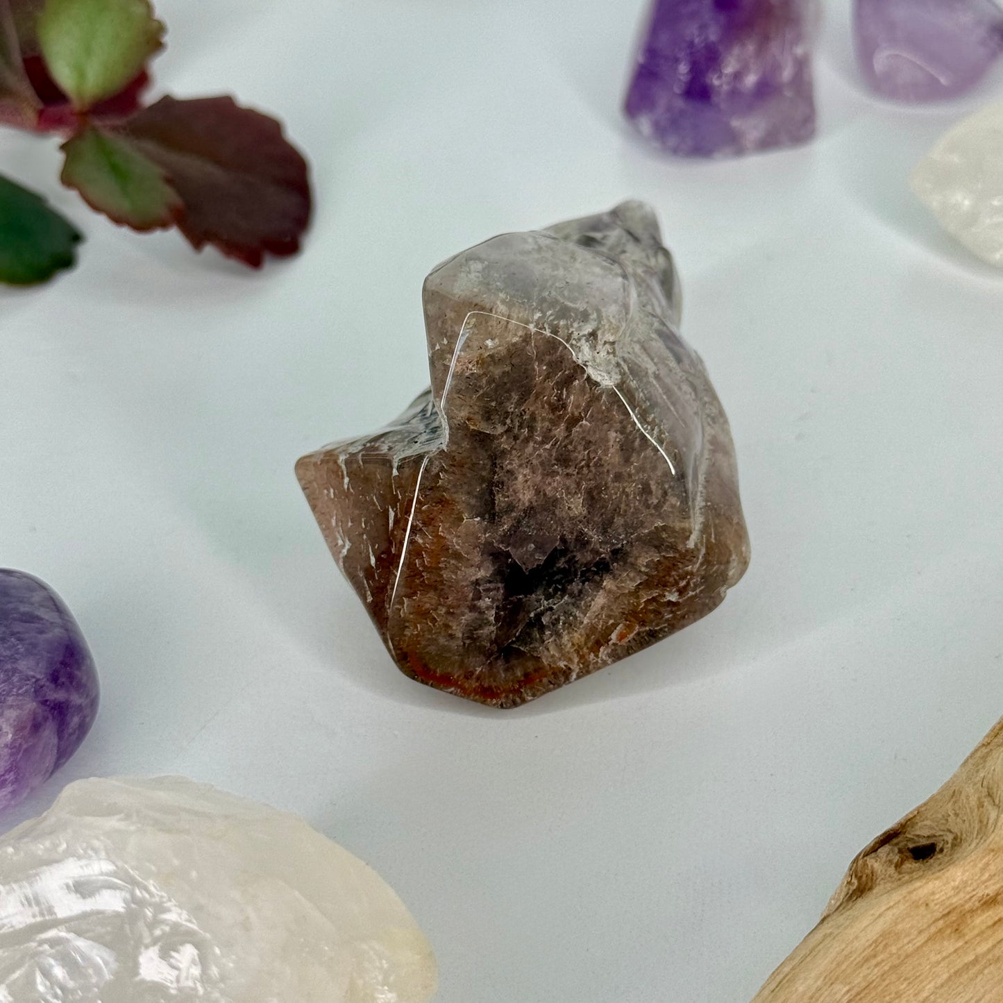 Red Cap // Amethyst // Polished // Points