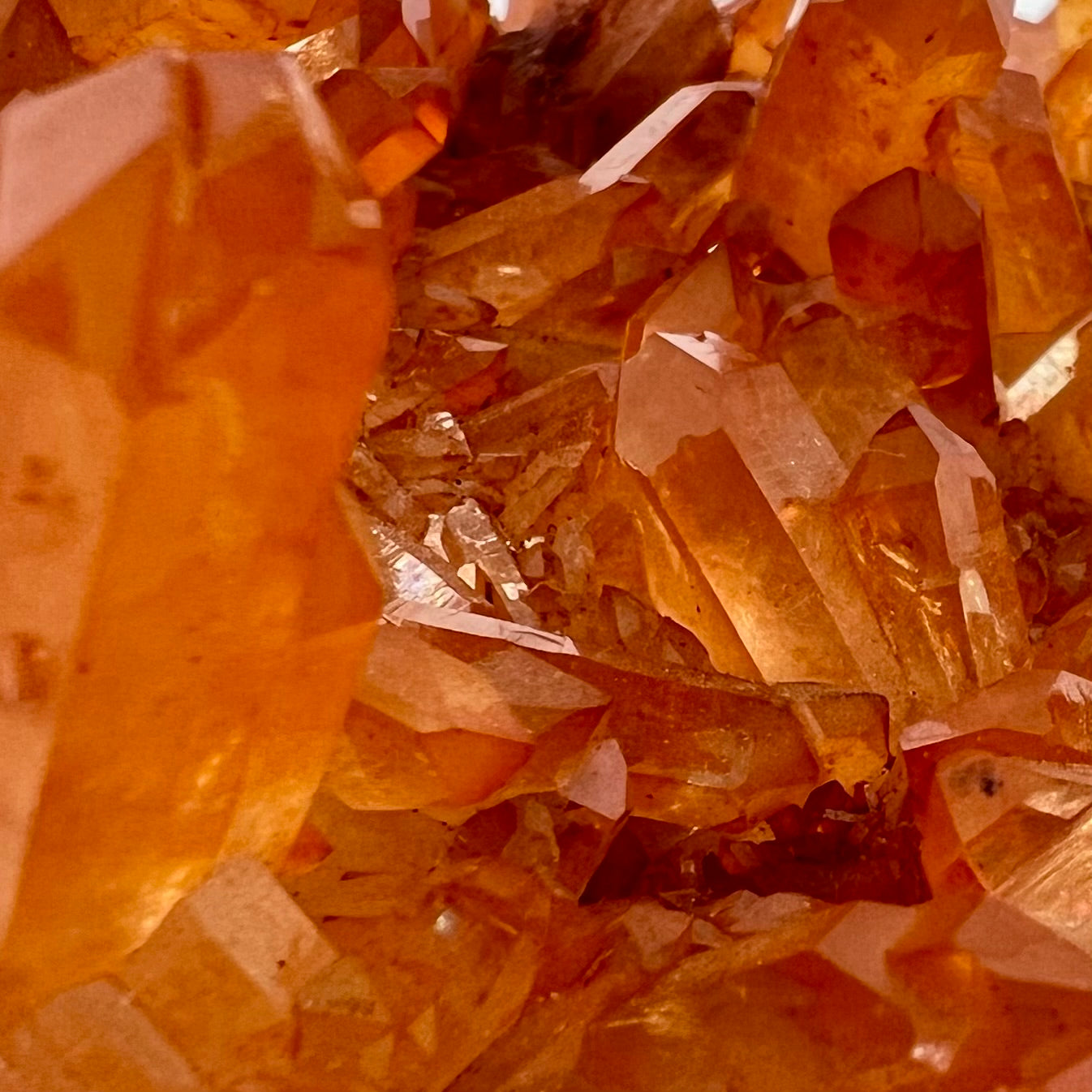 Quartz // Tangerine // Cluster