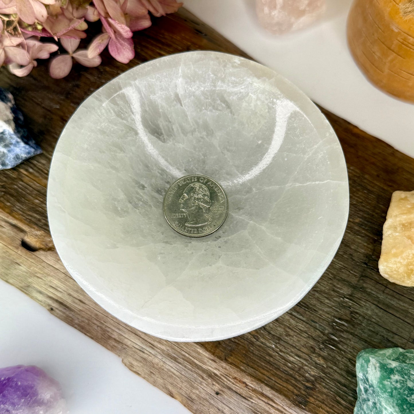 Selenite // Circle // Bowl // Accessory