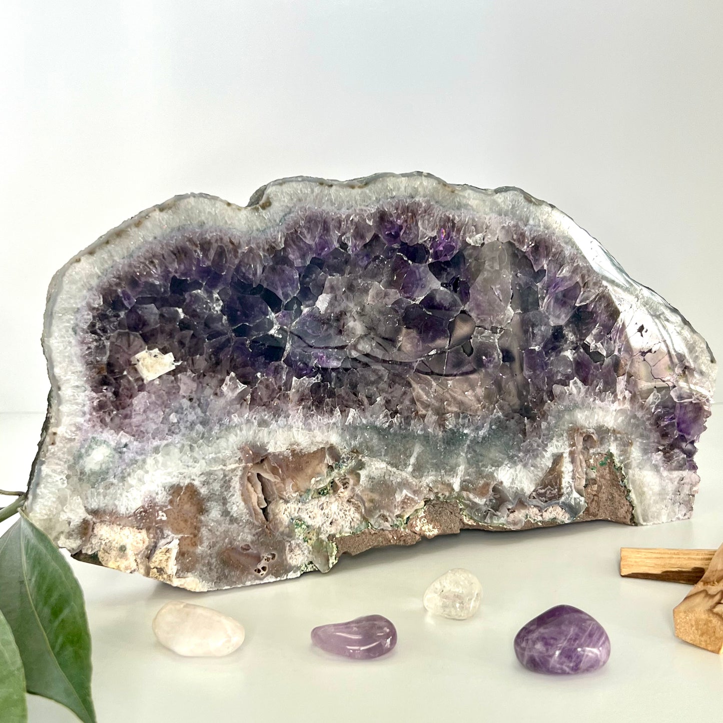 Amethyst // Agate // Slice