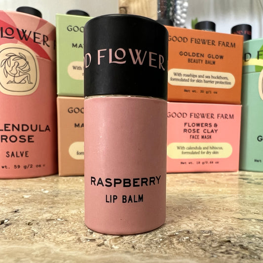 Raspberry Lip Balm // Good Flower Farm