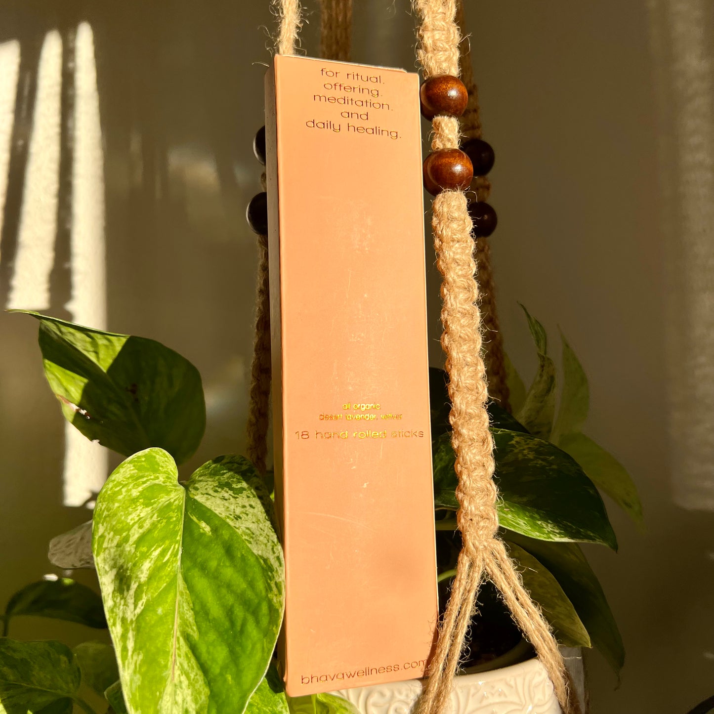 Lavender Moon Incense // Bhava Wellness // Organic