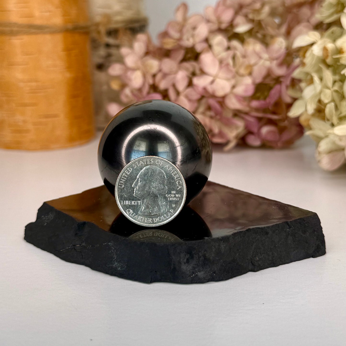 Shungite // Sphere