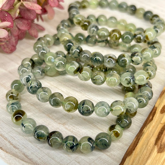 Prehnite // 8mm // Bracelets