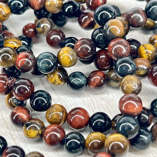 Tiger Eye // Multi // 6mm // Bracelets