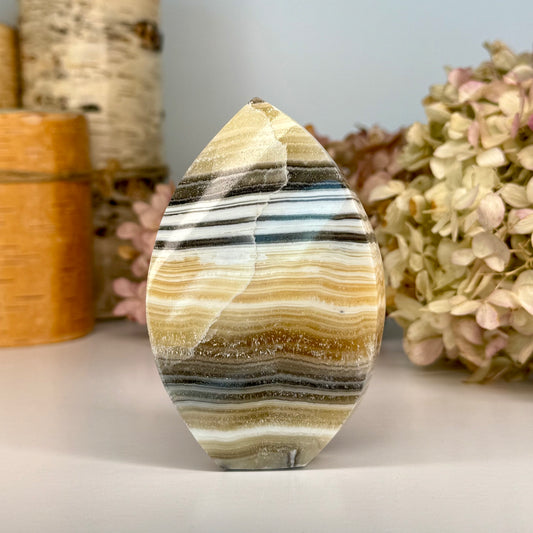 Zebra Calcite // Flame