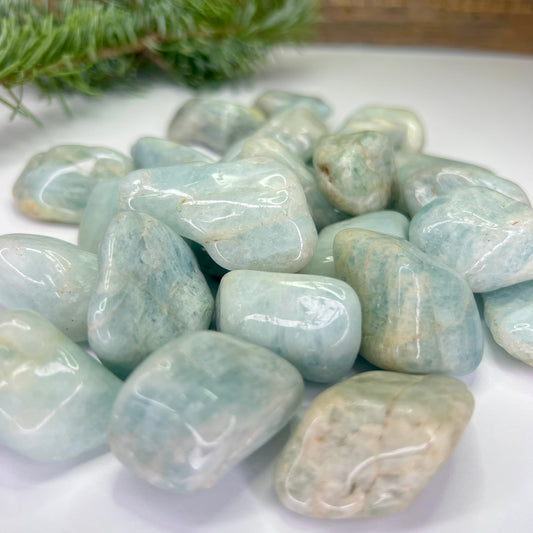 Aquamarine // Tumbled