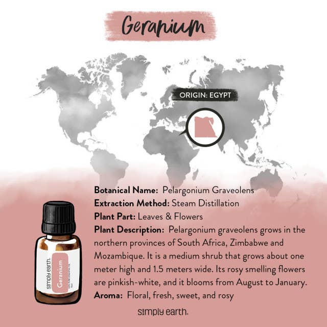 Geranium Essential Oil 15ml