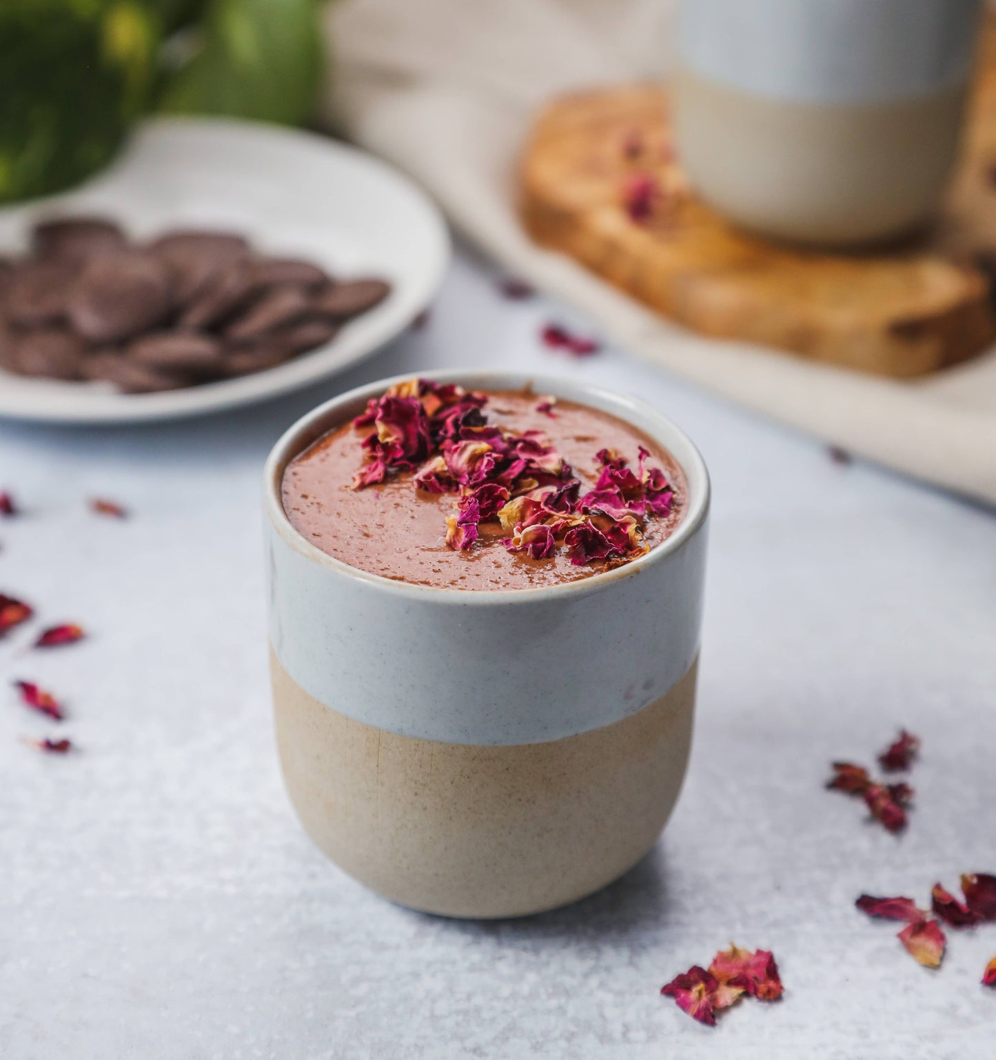 Tantric Rose Blossom Cacao // Organic Ceremonial Chocolate // 1/2 lb - SolRising The Rock Shop