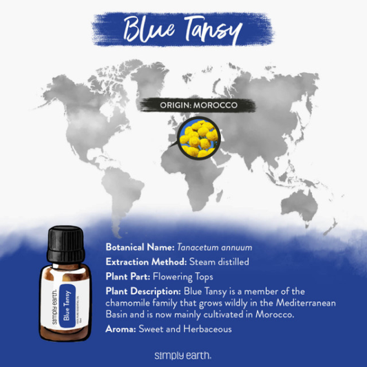 Organic Blue Tansy Essential Oil