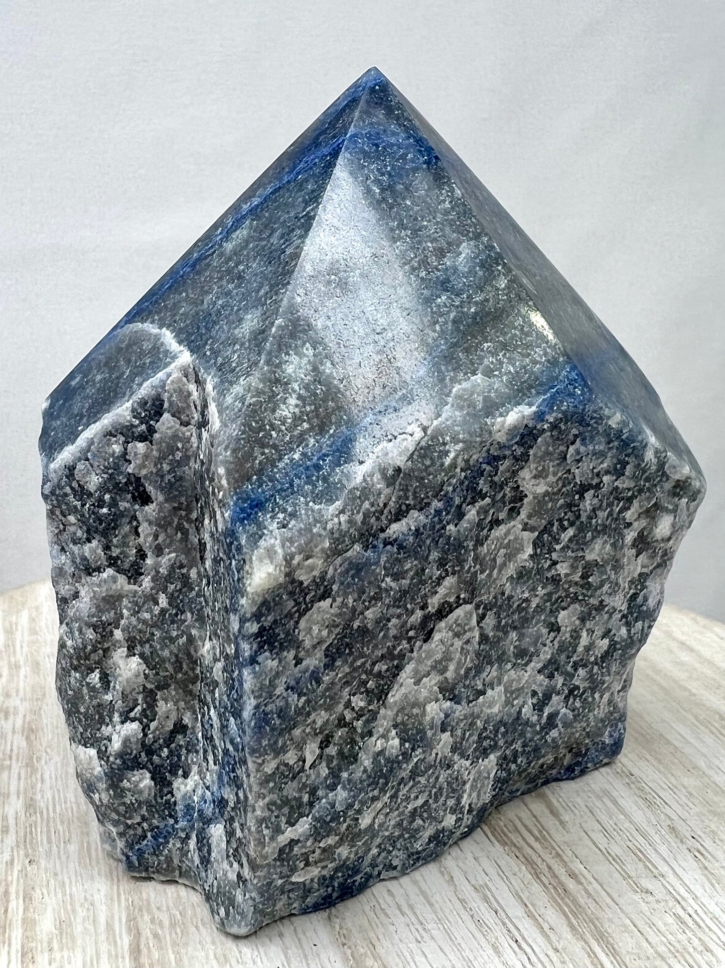 Aventurine // Blue // Free Form // Polished Point