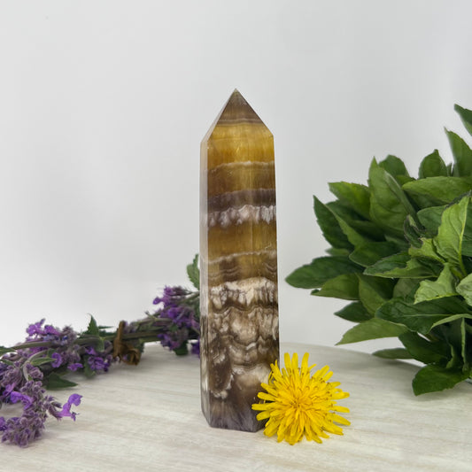 Fluorite // Amber // Tower
