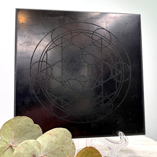 Shungite // Metatron // Tiles // Coasters