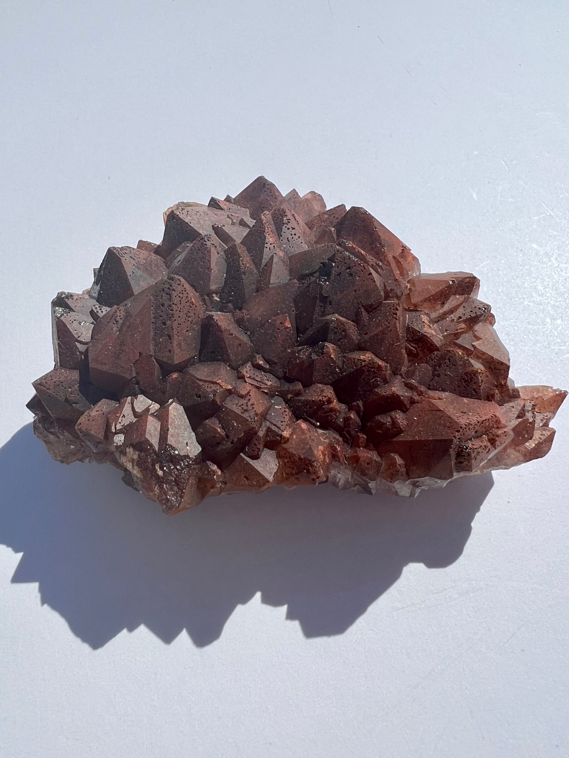 Red Cap // Amethyst // Cluster - SolRising The Rock Shop