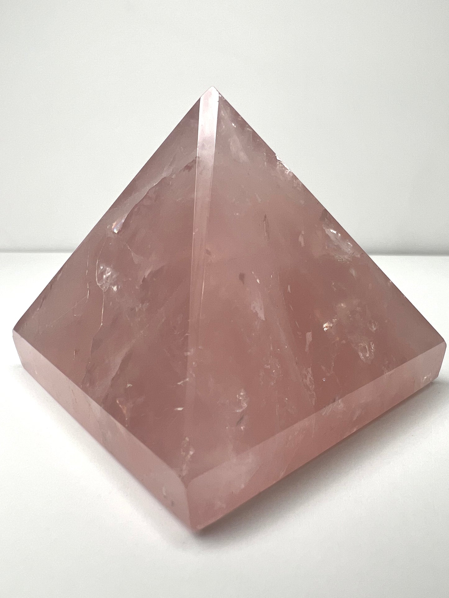 Rose Quartz // Pyramid - SolRising The Rock Shop