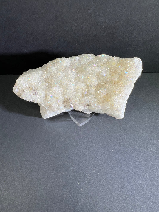 Angel Aura Quartz - Cluster - SolRising The Rock Shop