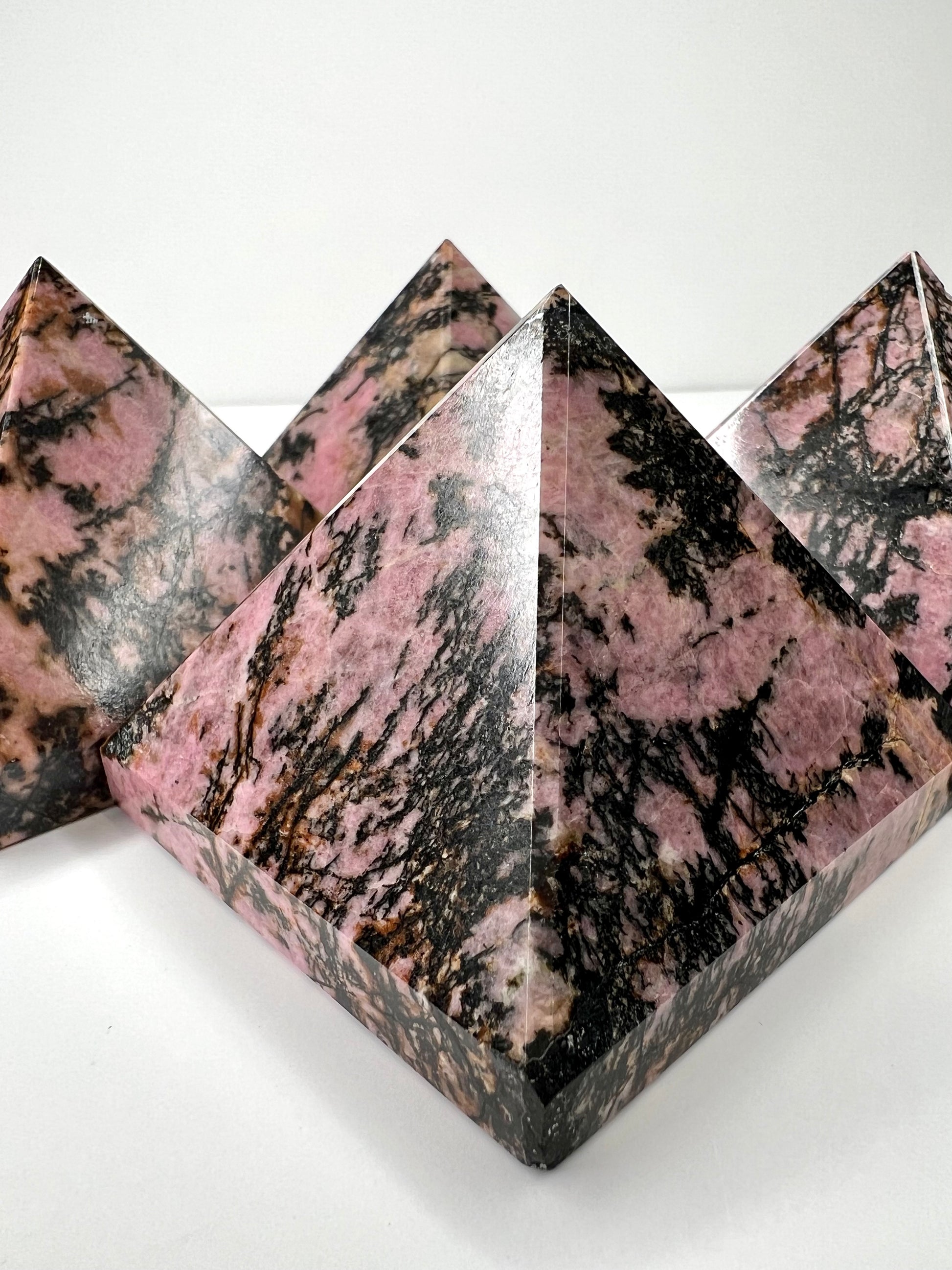 Rhodonite // Pyramid - SolRising The Rock Shop