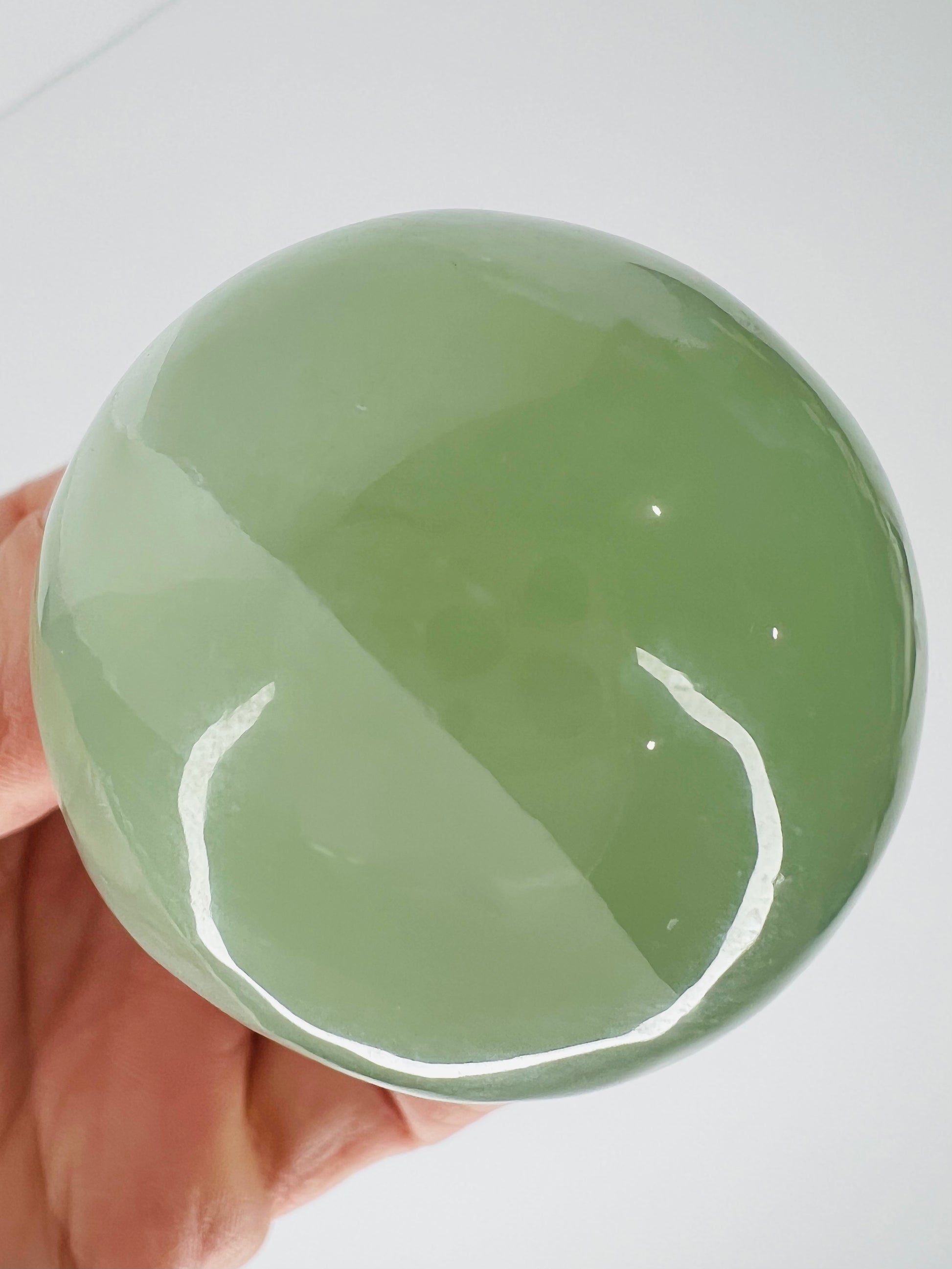 Jade // Green // Sphere - SolRising The Rock Shop