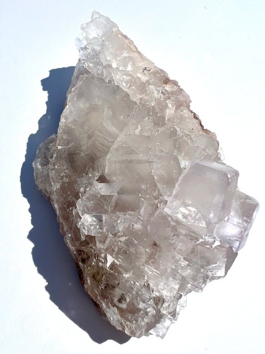 Fluorite // Clear // Lavender // Rough - SolRising The Rock Shop