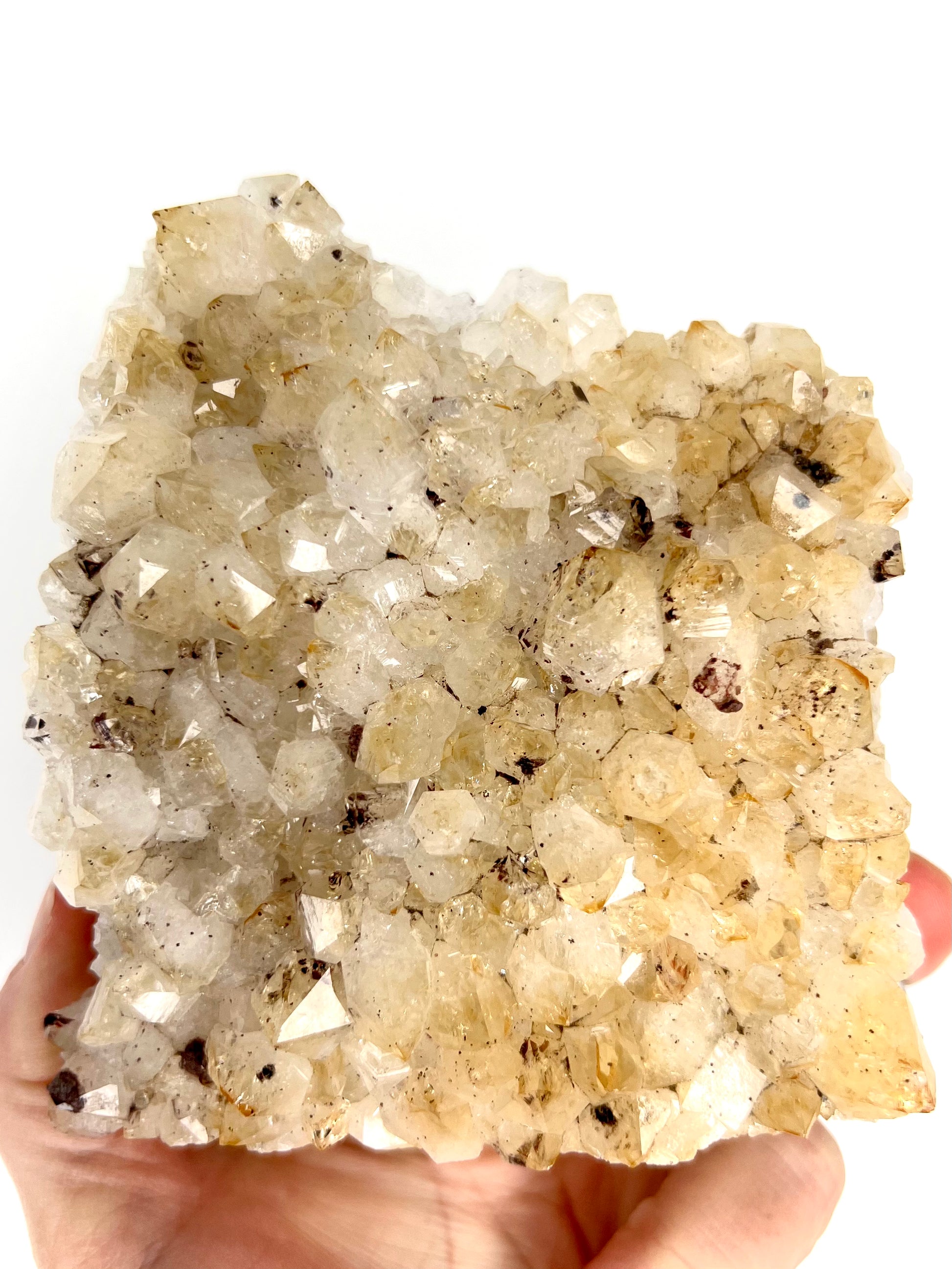 Citrine Quartz // Cluster - SolRising The Rock Shop