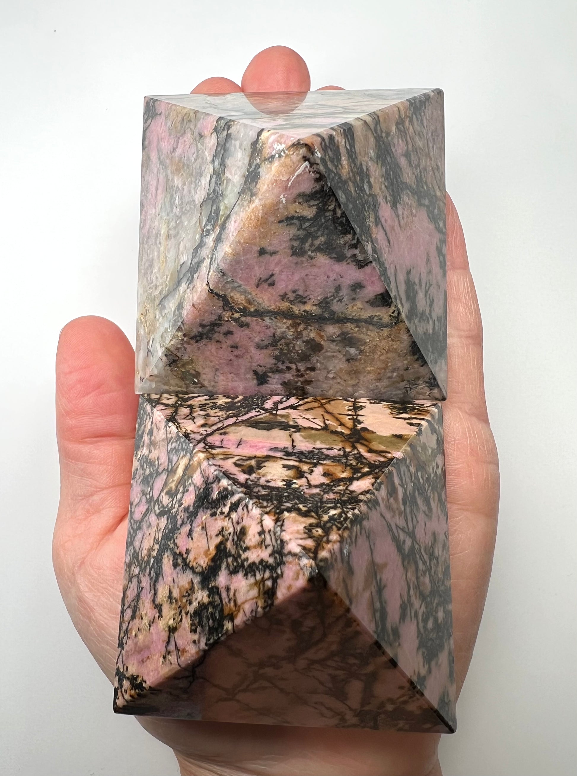 Rhodonite // Pyramid - SolRising The Rock Shop