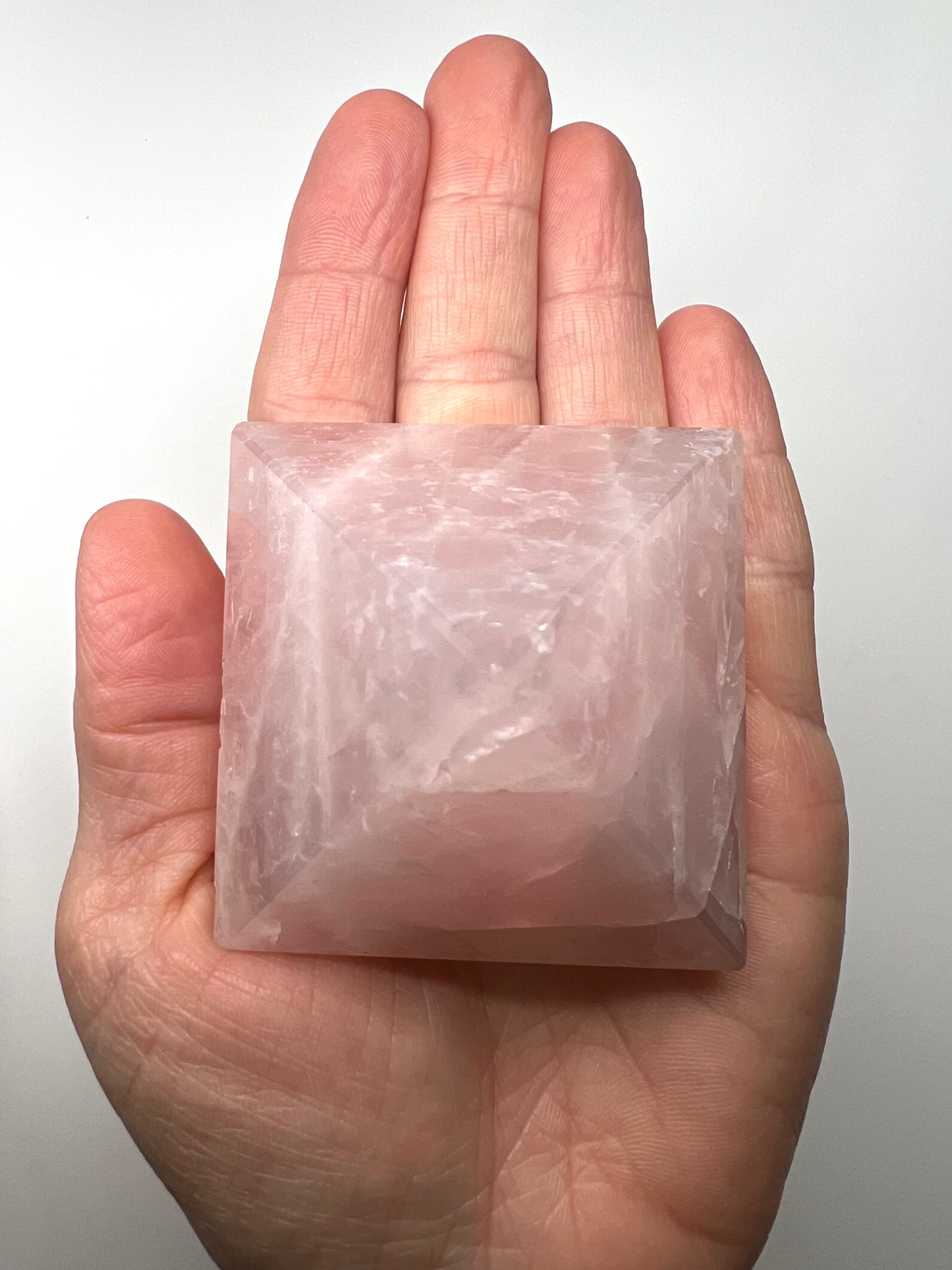 Rose Quartz // Pyramid - SolRising The Rock Shop