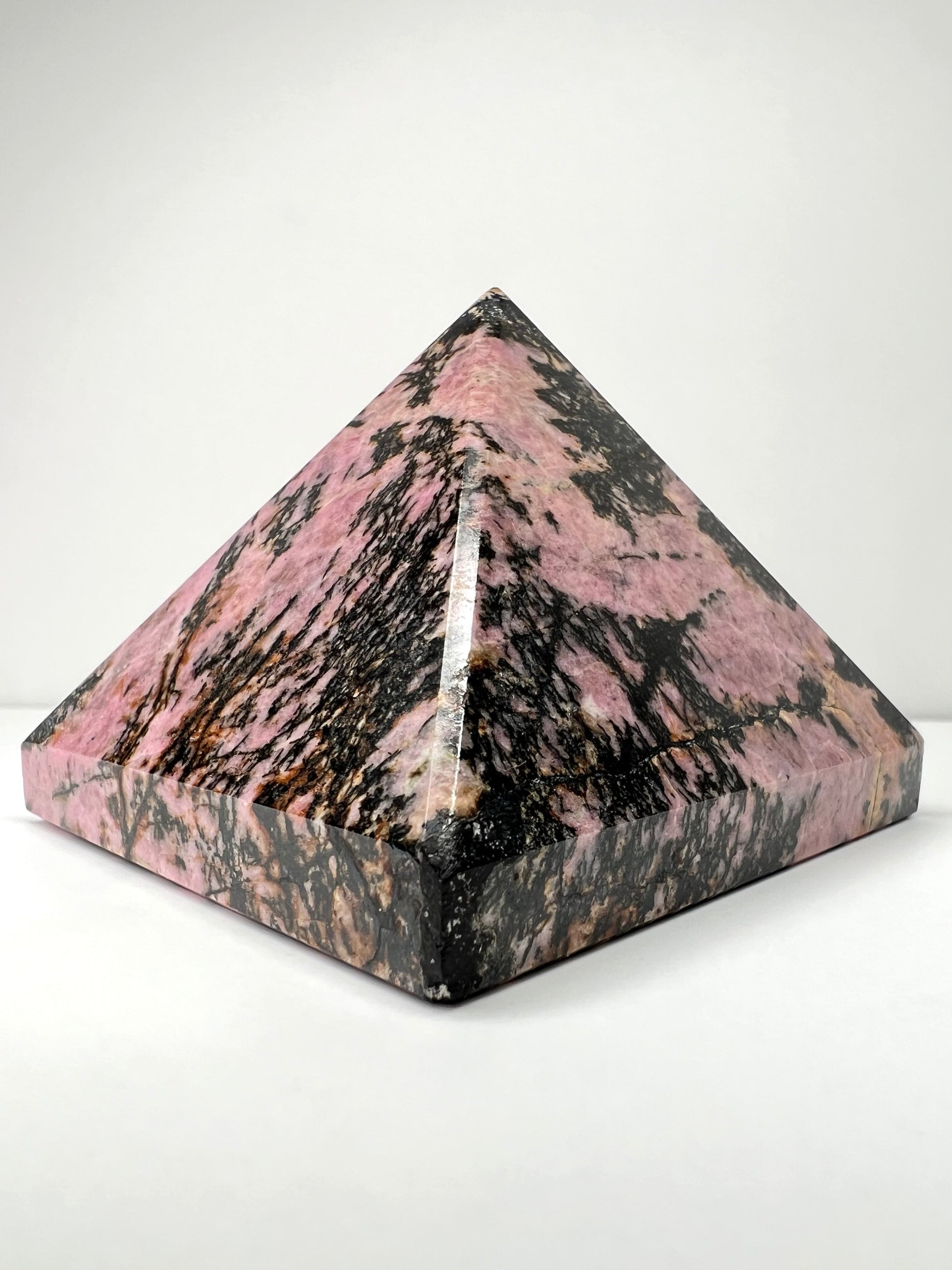 Rhodonite // Pyramid - SolRising The Rock Shop