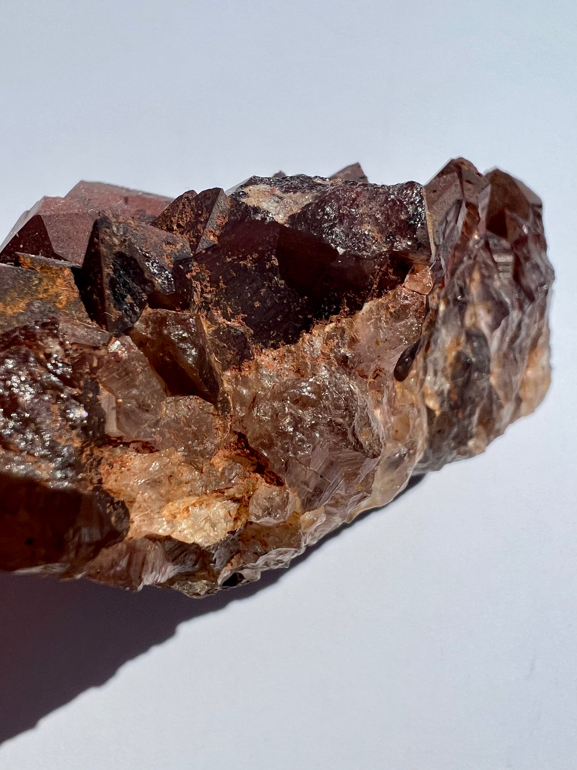 Red Cap // Amethyst // Cluster - SolRising The Rock Shop