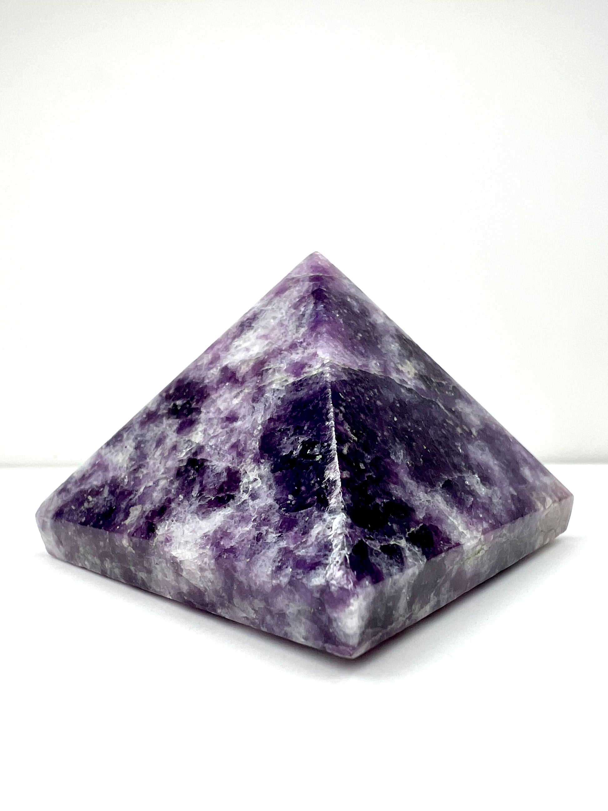 Lepidolite // Pyramid - SolRising The Rock Shop