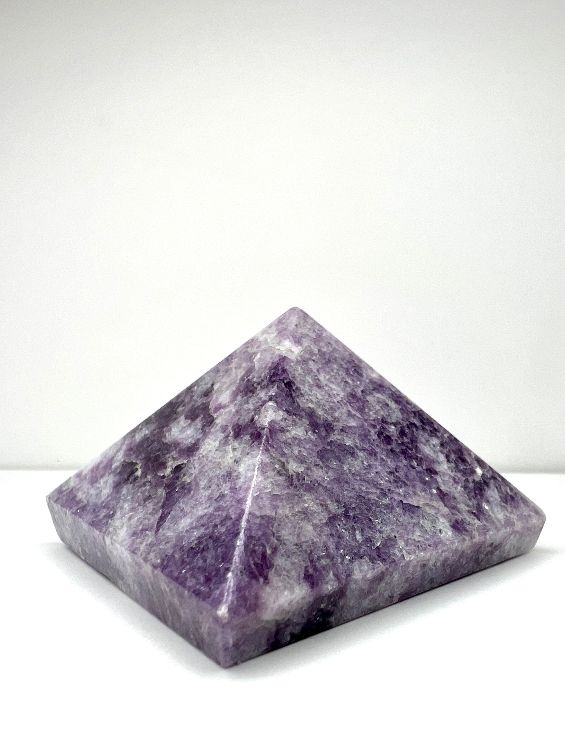Lepidolite // Pyramid - SolRising The Rock Shop