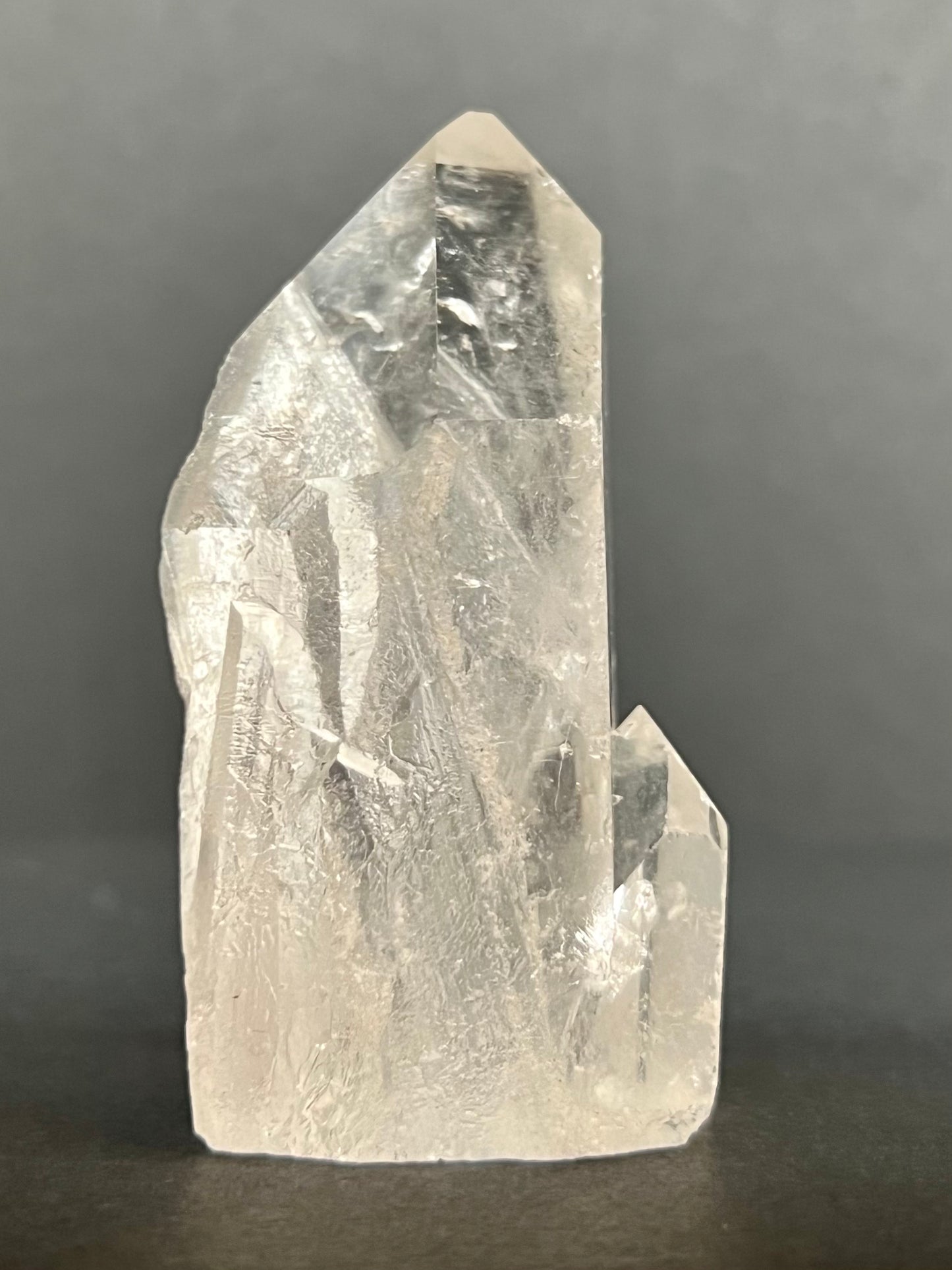 Quartz // Clear // Polished Point - SolRising The Rock Shop