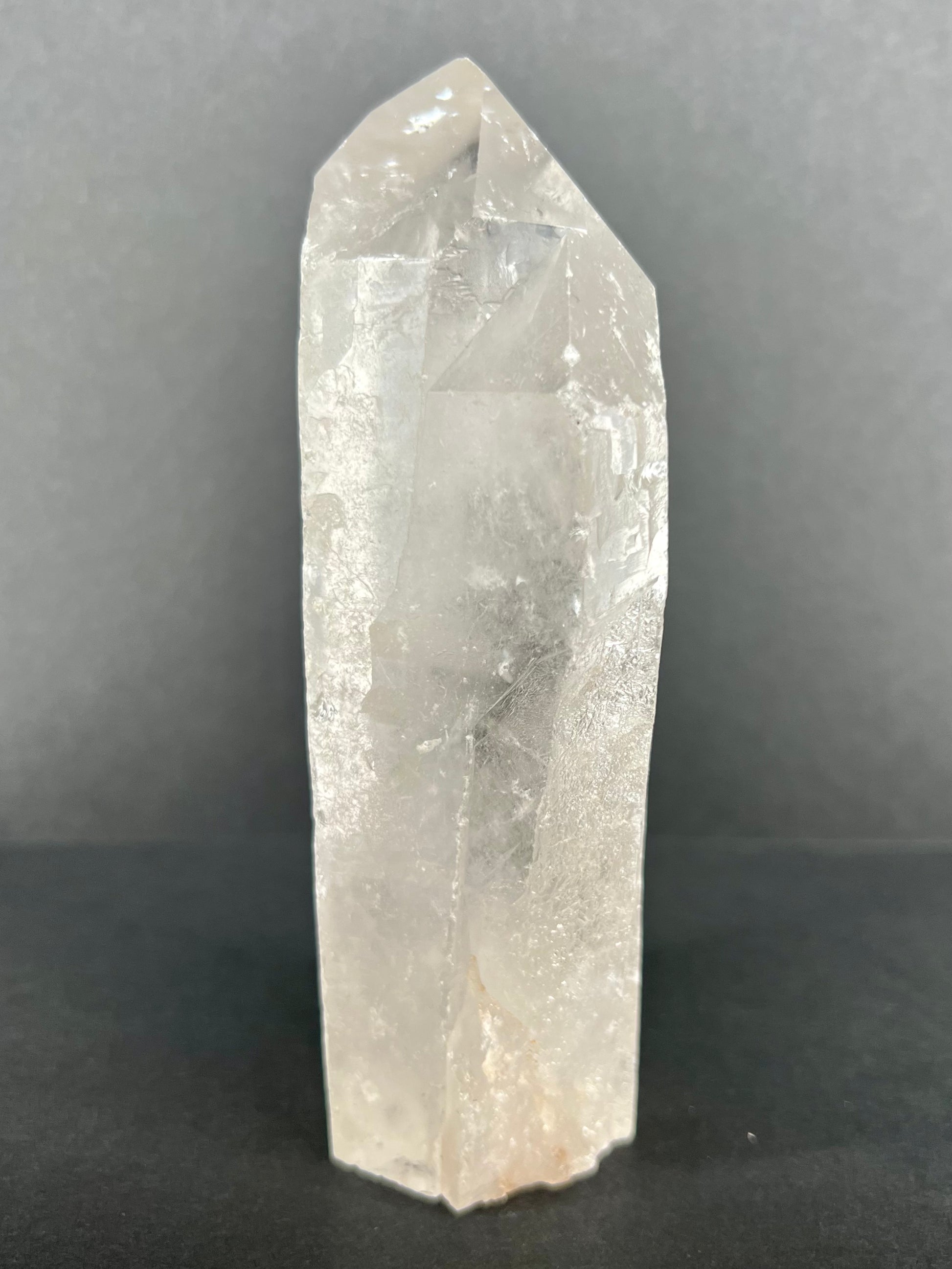 Quartz // Clear // Polished Point - SolRising The Rock Shop