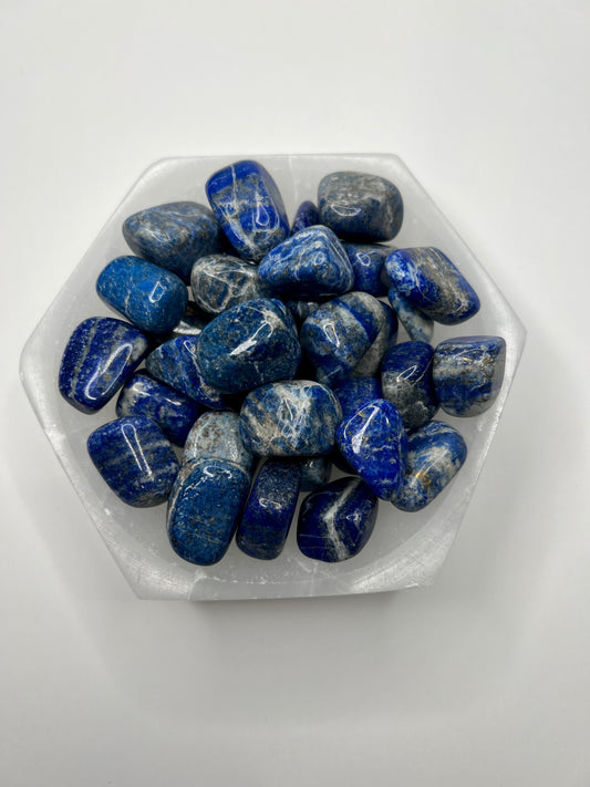 Lapis Lazuli // Tumbled - SolRising The Rock Shop