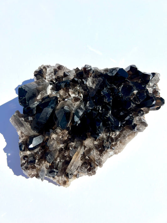 Smokey Quartz // Cluster - SolRising The Rock Shop